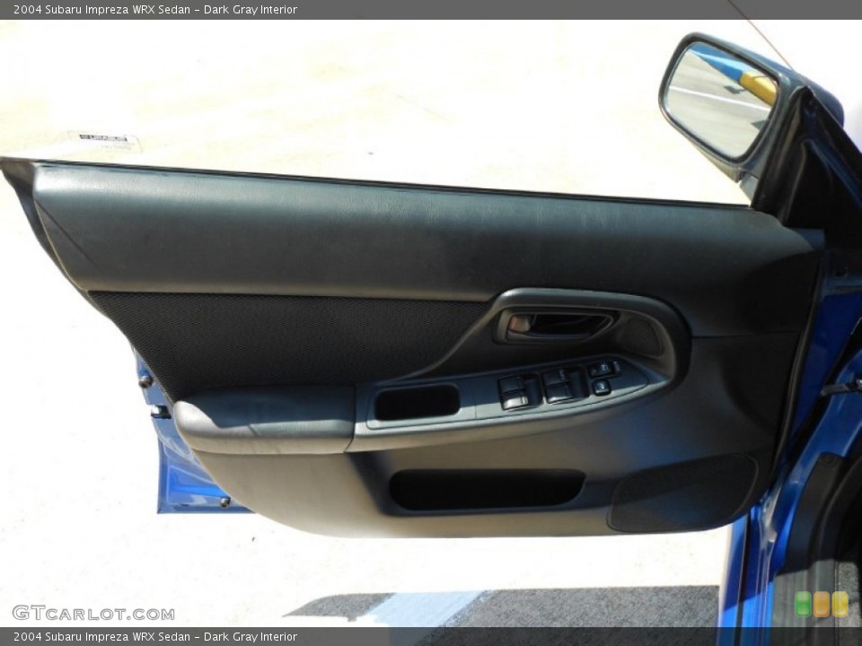 Dark Gray Interior Door Panel for the 2004 Subaru Impreza WRX Sedan #53699871