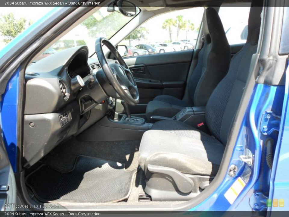 Dark Gray Interior Photo for the 2004 Subaru Impreza WRX Sedan #53699877