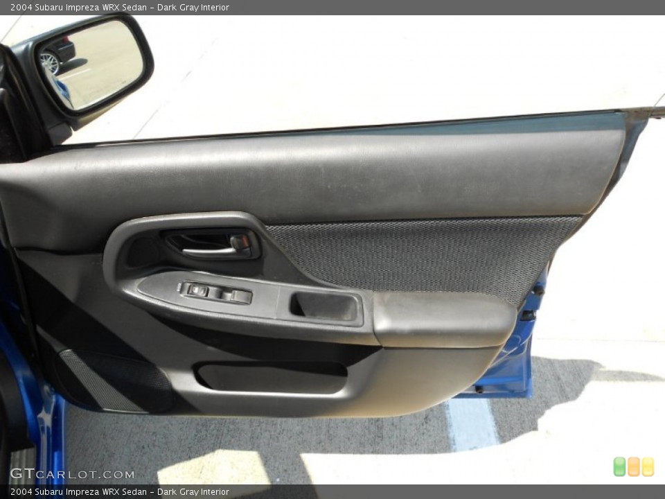 Dark Gray Interior Door Panel for the 2004 Subaru Impreza WRX Sedan #53699889