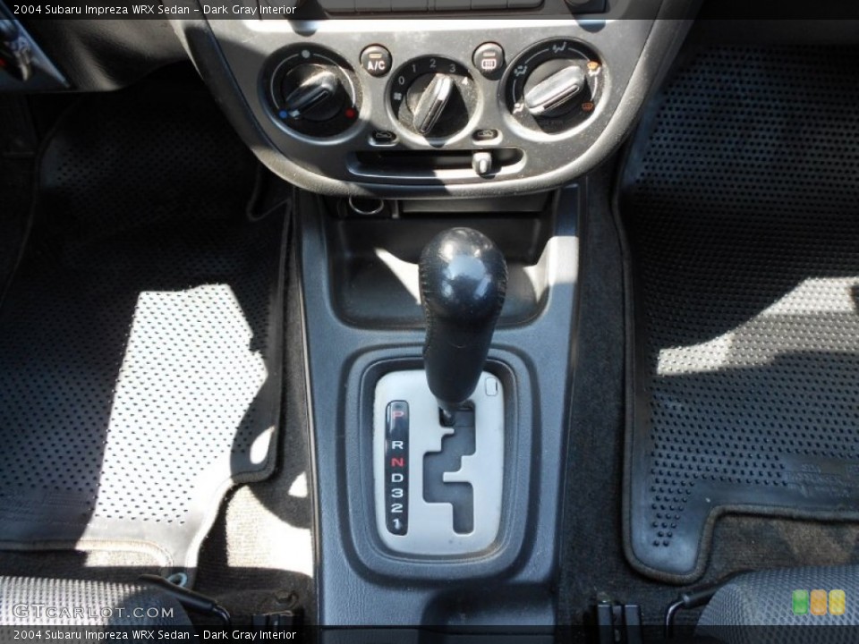 Dark Gray Interior Transmission for the 2004 Subaru Impreza WRX Sedan #53699931