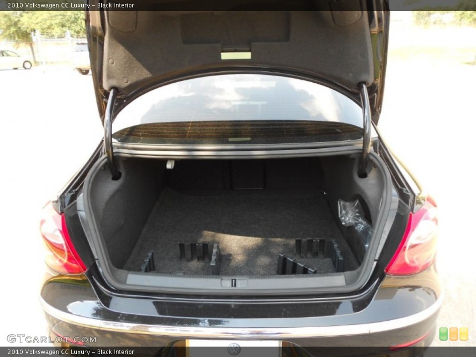 Black Interior Trunk for the 2010 Volkswagen CC Luxury #53700034