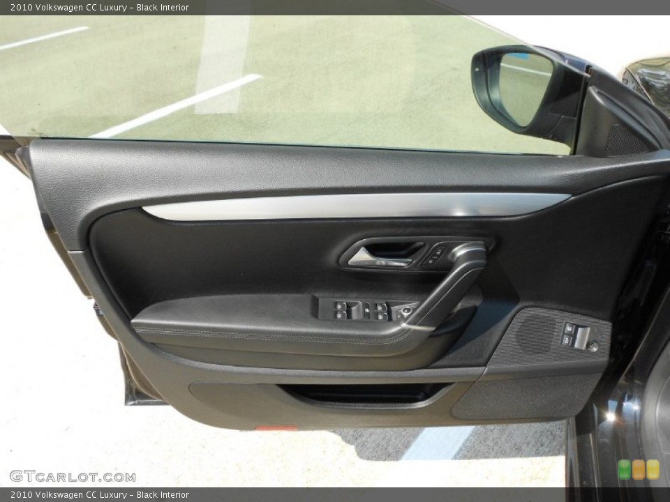 Black Interior Door Panel for the 2010 Volkswagen CC Luxury #53700047