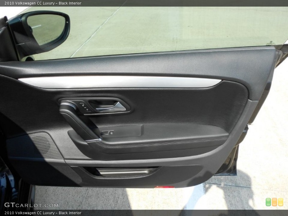 Black Interior Door Panel for the 2010 Volkswagen CC Luxury #53700064