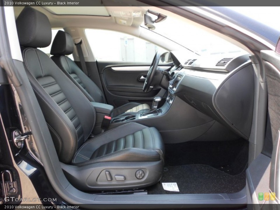 Black Interior Photo for the 2010 Volkswagen CC Luxury #53700072