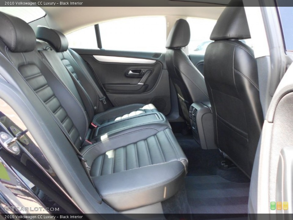 Black Interior Photo for the 2010 Volkswagen CC Luxury #53700078