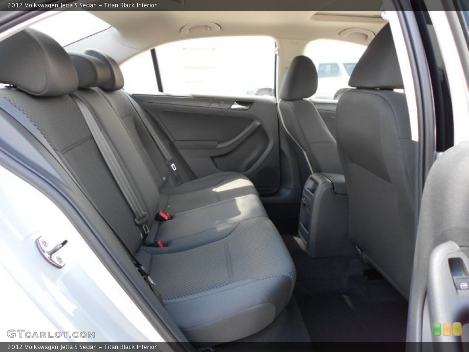 Titan Black Interior Photo for the 2012 Volkswagen Jetta S Sedan #53700393