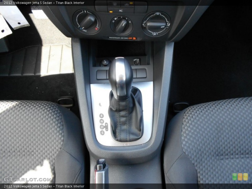 Titan Black Interior Transmission for the 2012 Volkswagen Jetta S Sedan #53700417