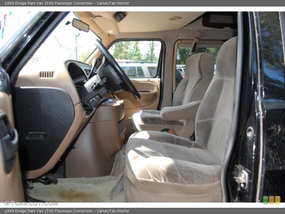 Camel/Tan Interior Photo for the 1999 Dodge Ram Van 1500 Passenger Conversion #53700807