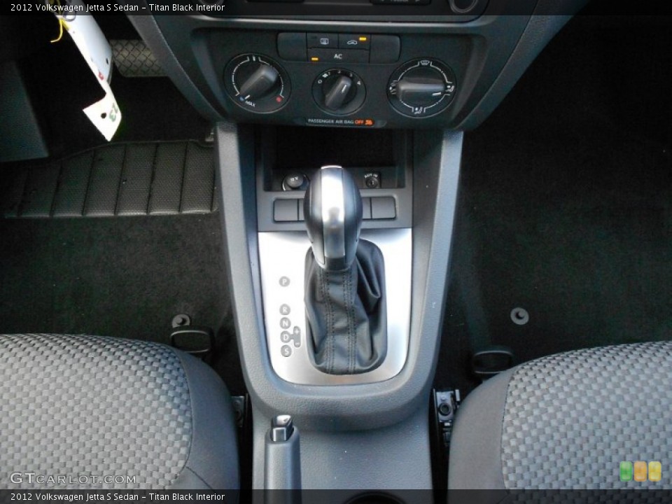 Titan Black Interior Transmission for the 2012 Volkswagen Jetta S Sedan #53700822