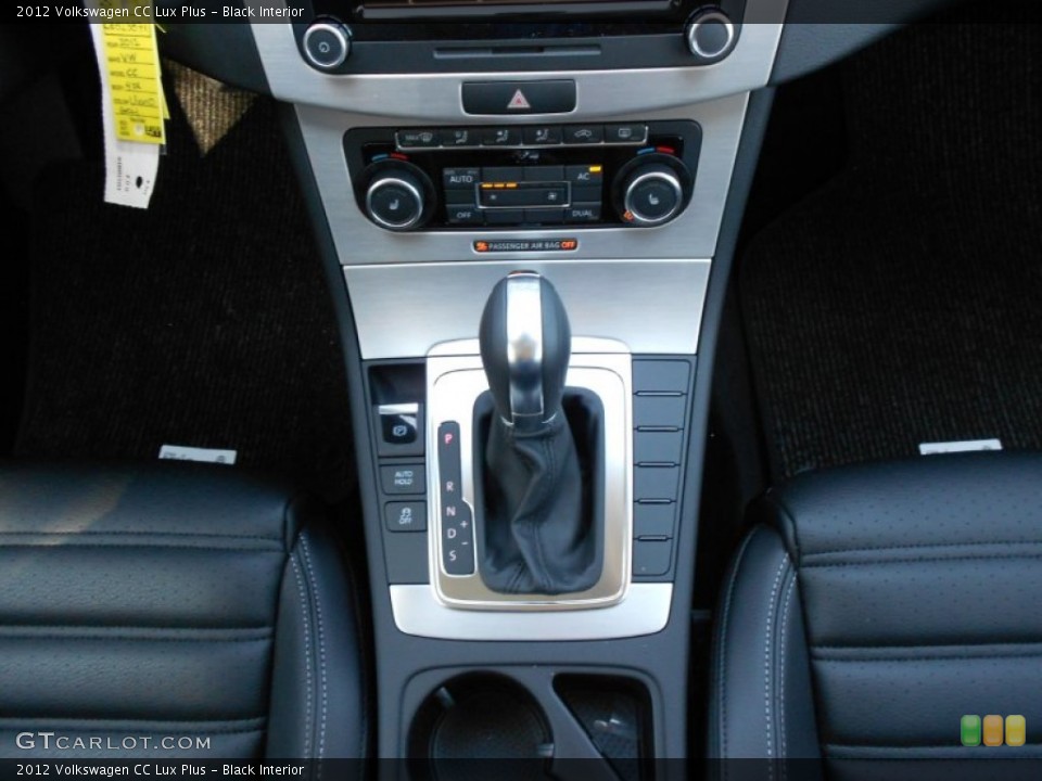 Black Interior Transmission for the 2012 Volkswagen CC Lux Plus #53701206