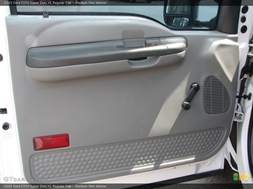 Medium Flint Interior Door Panel for the 2003 Ford F350 Super Duty XL Regular Cab #53703156