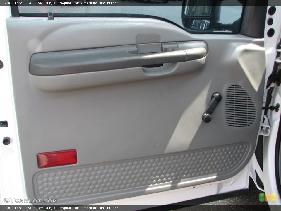 Medium Flint Interior Door Panel for the 2003 Ford F350 Super Duty XL Regular Cab #53703156