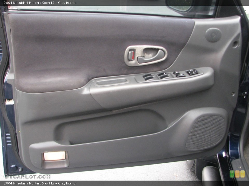 Gray Interior Door Panel for the 2004 Mitsubishi Montero Sport LS #53705133