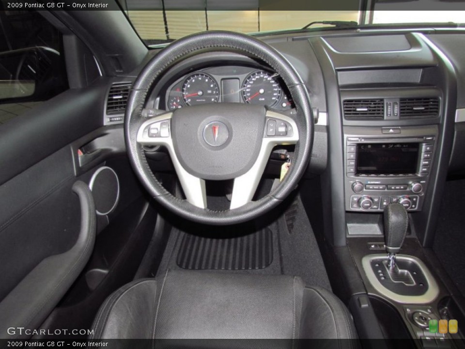 Onyx Interior Steering Wheel for the 2009 Pontiac G8 GT #53705577