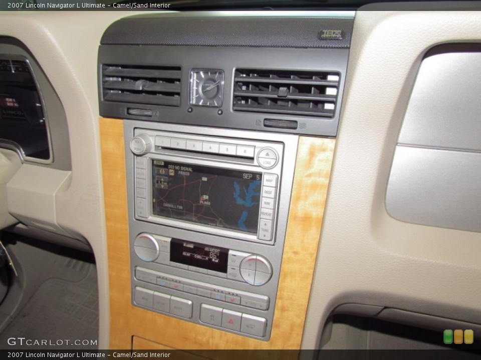 Camel/Sand Interior Controls for the 2007 Lincoln Navigator L Ultimate #53705889