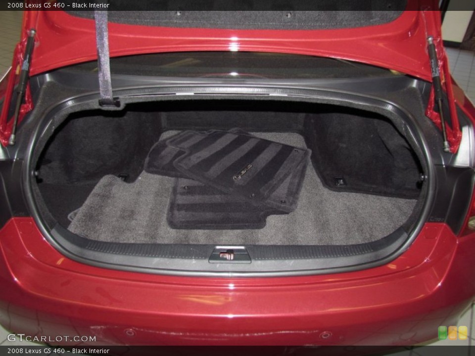 Black Interior Trunk for the 2008 Lexus GS 460 #53708004