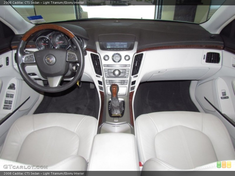 Light Titanium/Ebony Interior Dashboard for the 2008 Cadillac CTS Sedan #53709279