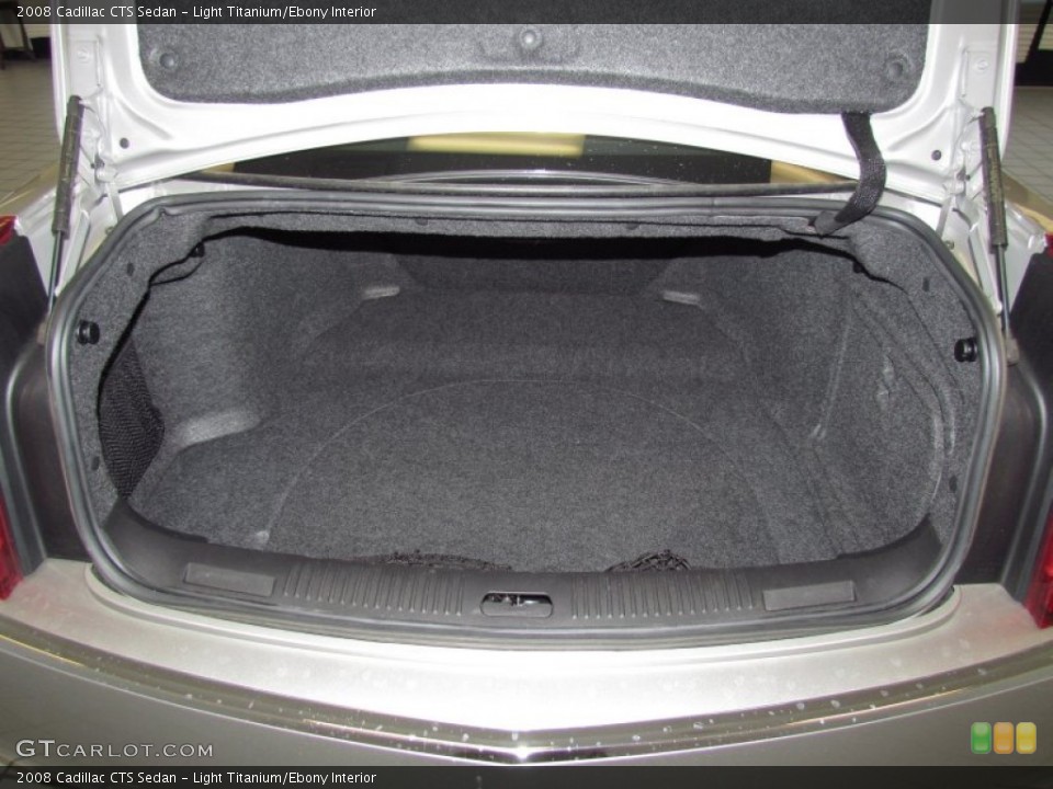 Light Titanium/Ebony Interior Trunk for the 2008 Cadillac CTS Sedan #53709303