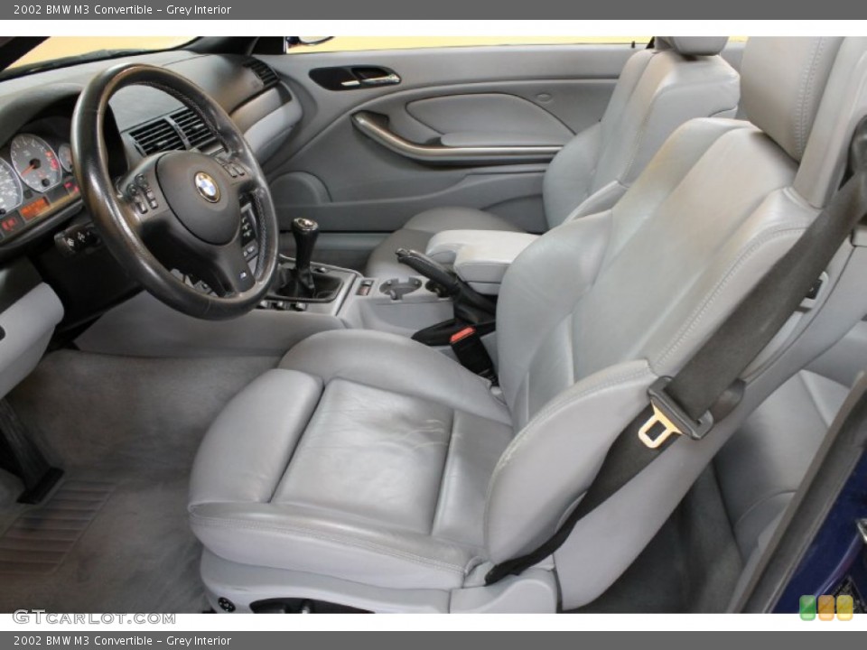 Grey Interior Photo for the 2002 BMW M3 Convertible #53710419