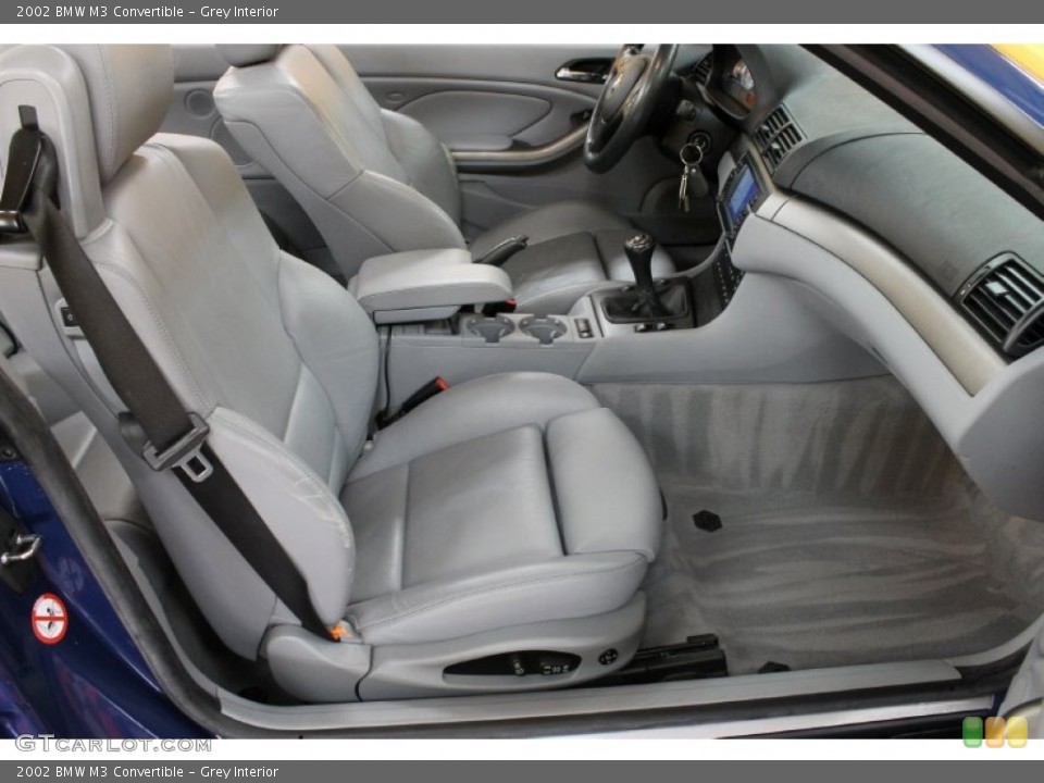 Grey Interior Photo for the 2002 BMW M3 Convertible #53710428