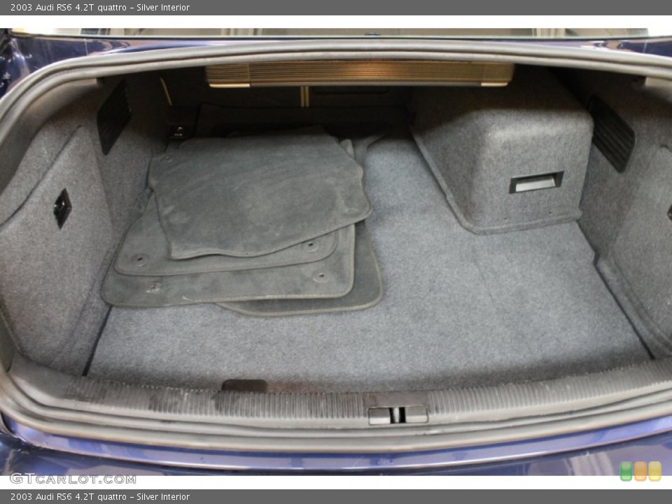 Silver Interior Trunk for the 2003 Audi RS6 4.2T quattro #53710743