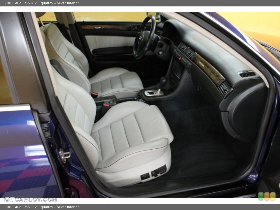Silver Interior Photo for the 2003 Audi RS6 4.2T quattro #53710755