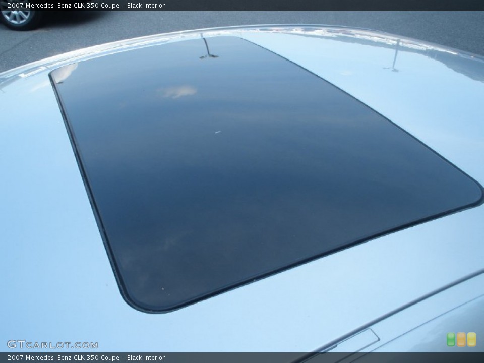 Black Interior Sunroof for the 2007 Mercedes-Benz CLK 350 Coupe #53711034