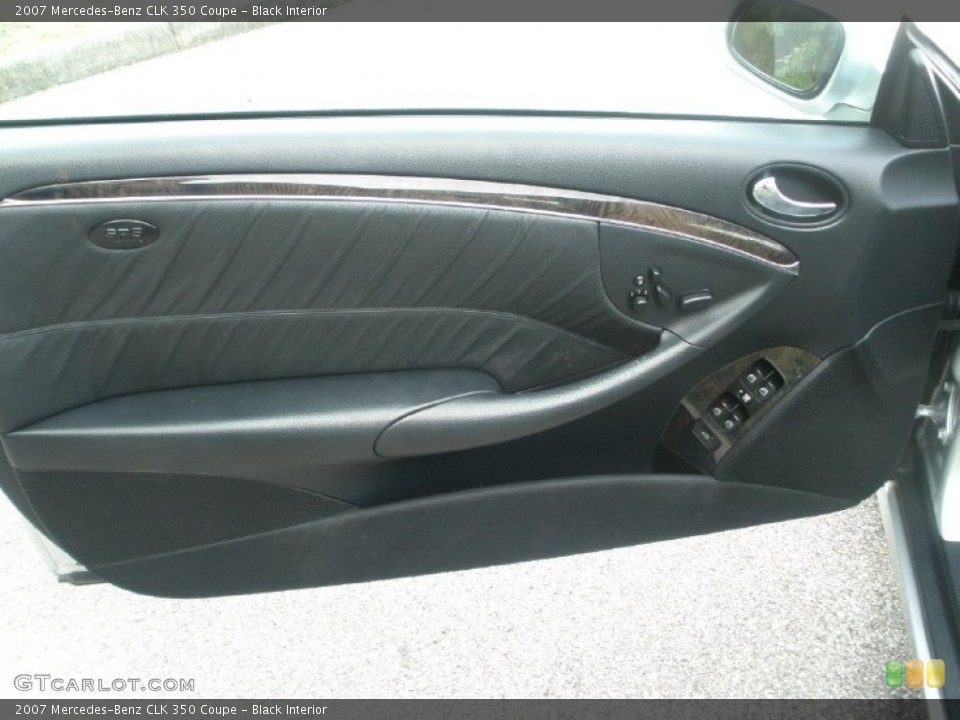 Black Interior Door Panel for the 2007 Mercedes-Benz CLK 350 Coupe #53711106
