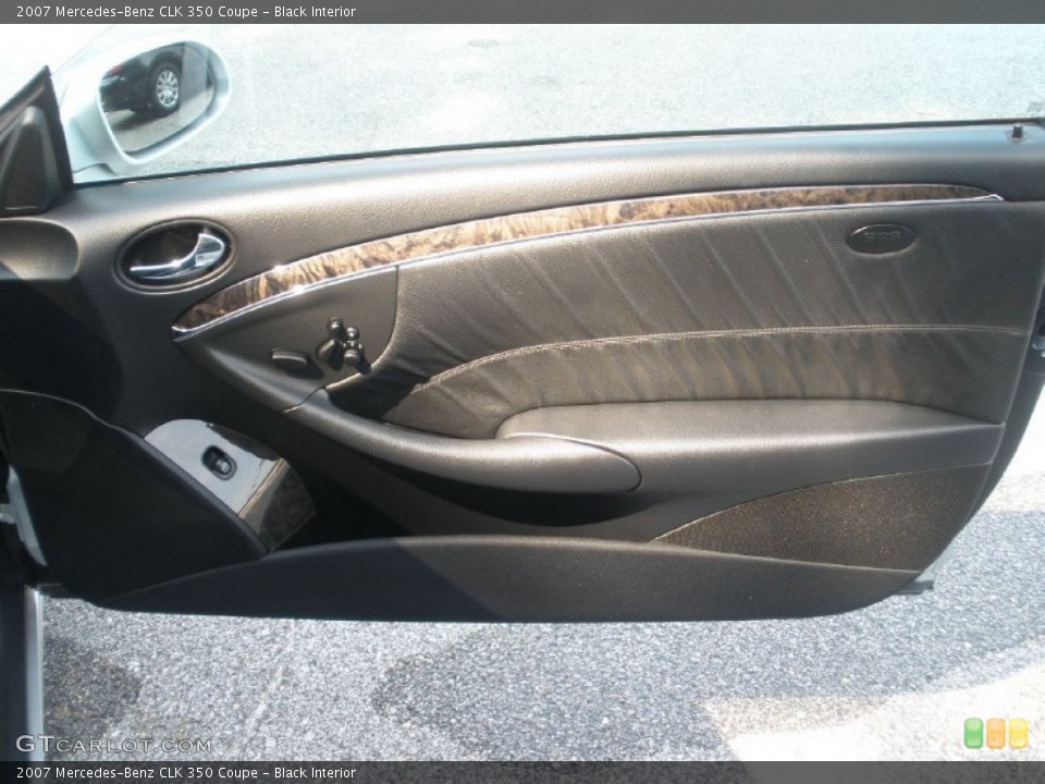 Black Interior Door Panel for the 2007 Mercedes-Benz CLK 350 Coupe #53711118