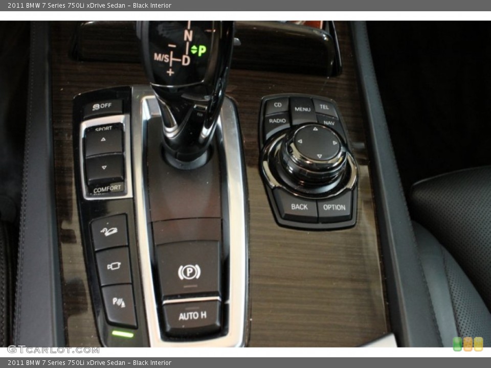 Black Interior Transmission for the 2011 BMW 7 Series 750Li xDrive Sedan #53711619