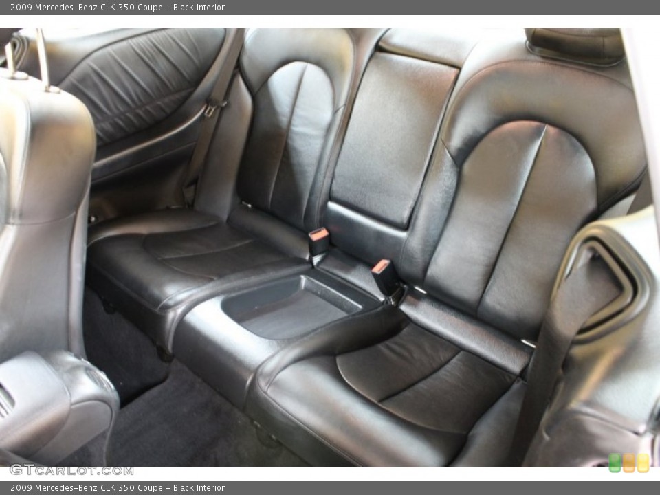 Black Interior Photo for the 2009 Mercedes-Benz CLK 350 Coupe #53712183