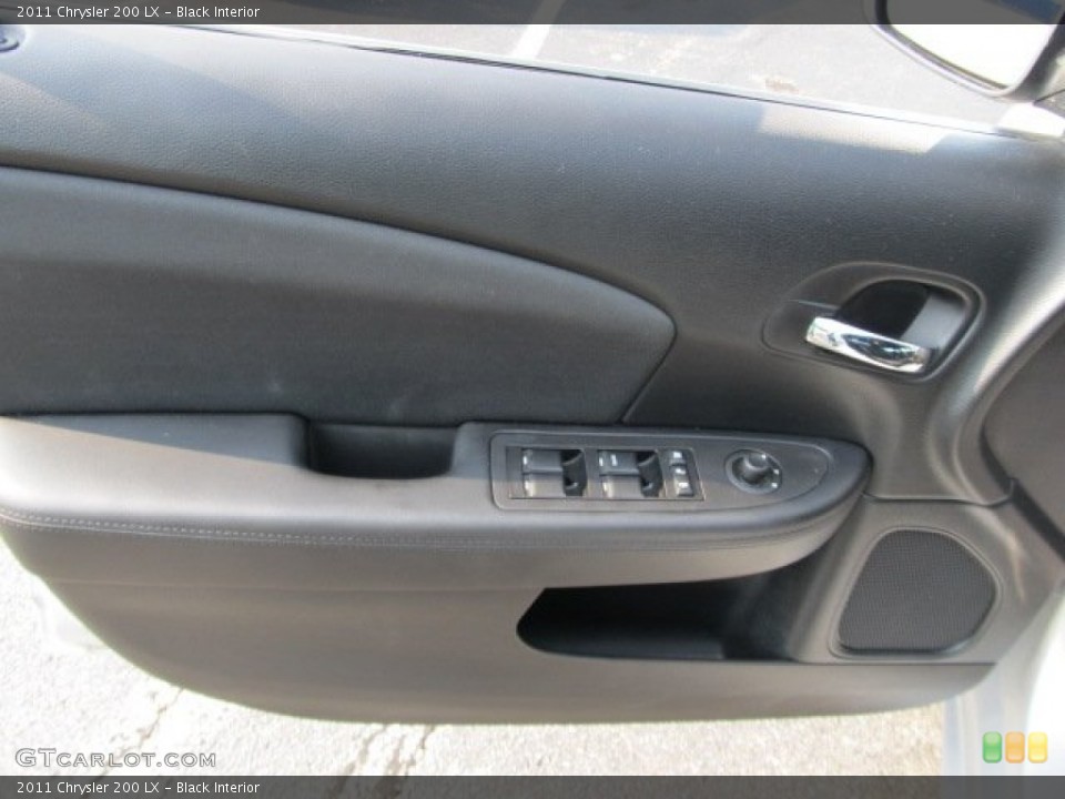 Black Interior Door Panel for the 2011 Chrysler 200 LX #53714643
