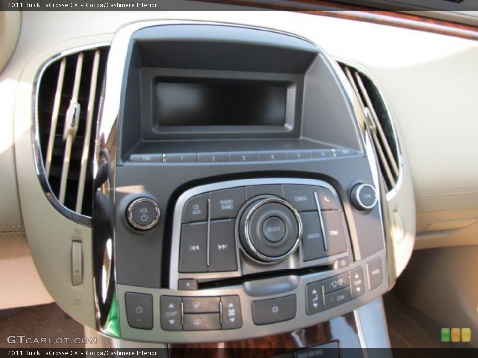 Cocoa/Cashmere Interior Controls for the 2011 Buick LaCrosse CX #53715232