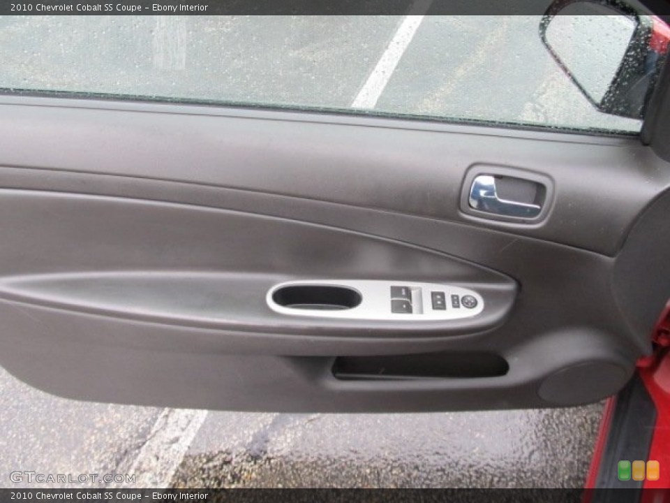 Ebony Interior Door Panel for the 2010 Chevrolet Cobalt SS Coupe #53716083