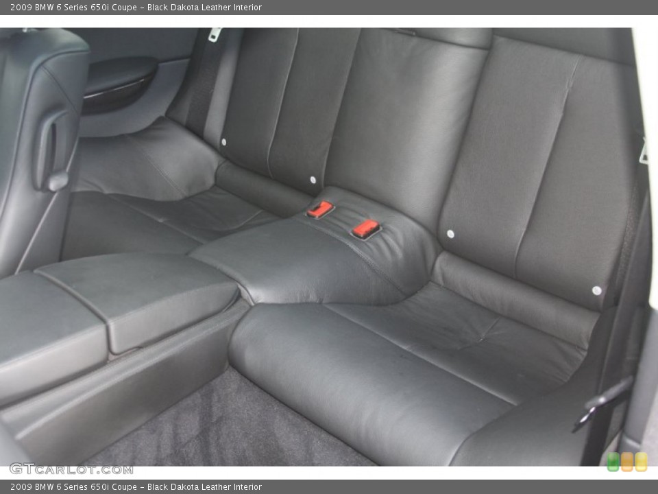 Black Dakota Leather Interior Photo for the 2009 BMW 6 Series 650i Coupe #53716356