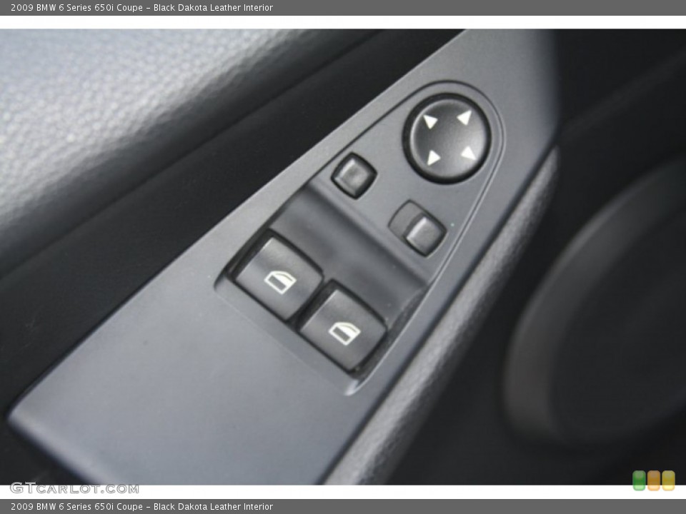 Black Dakota Leather Interior Controls for the 2009 BMW 6 Series 650i Coupe #53716377