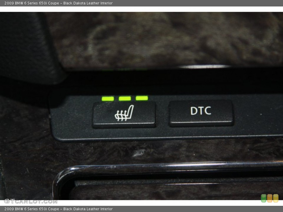 Black Dakota Leather Interior Controls for the 2009 BMW 6 Series 650i Coupe #53716413
