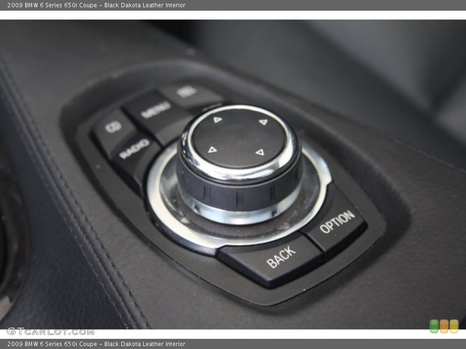 Black Dakota Leather Interior Controls for the 2009 BMW 6 Series 650i Coupe #53716431