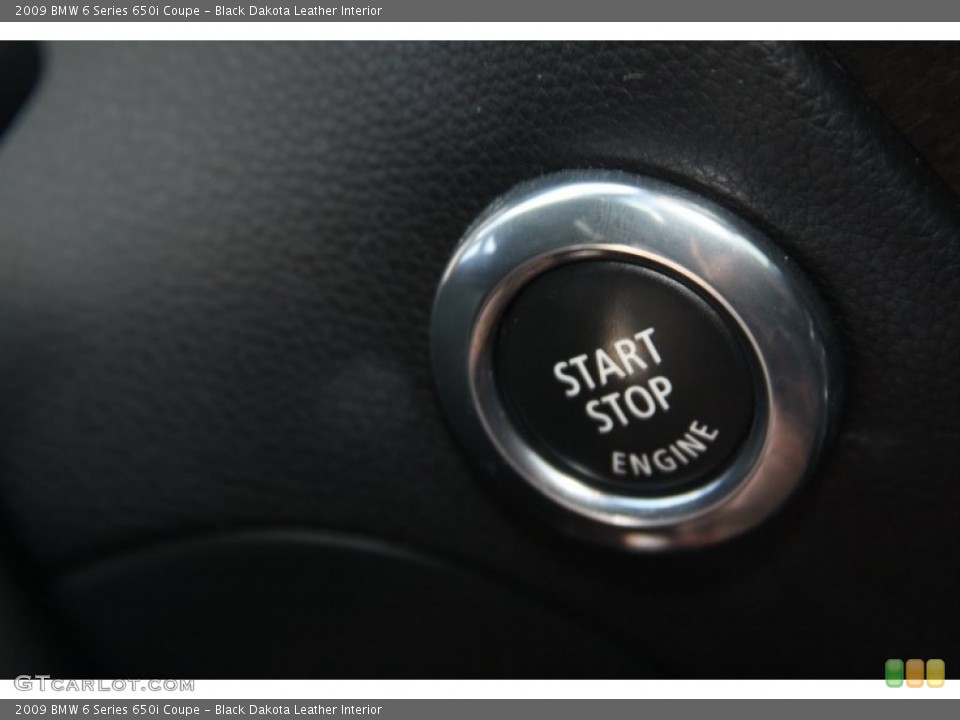 Black Dakota Leather Interior Controls for the 2009 BMW 6 Series 650i Coupe #53716443