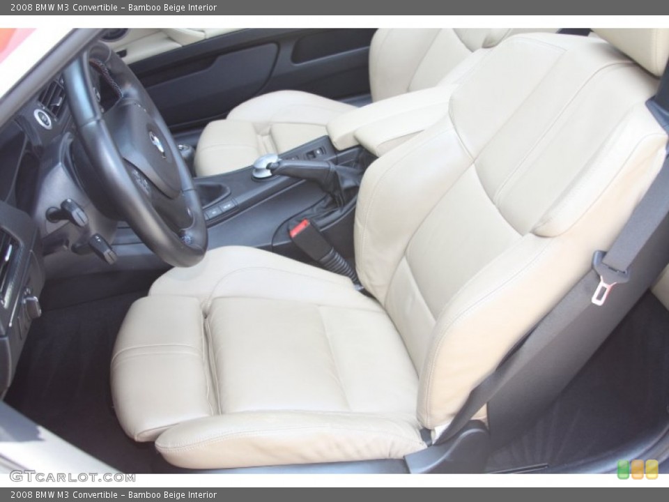 Bamboo Beige Interior Photo for the 2008 BMW M3 Convertible #53716779