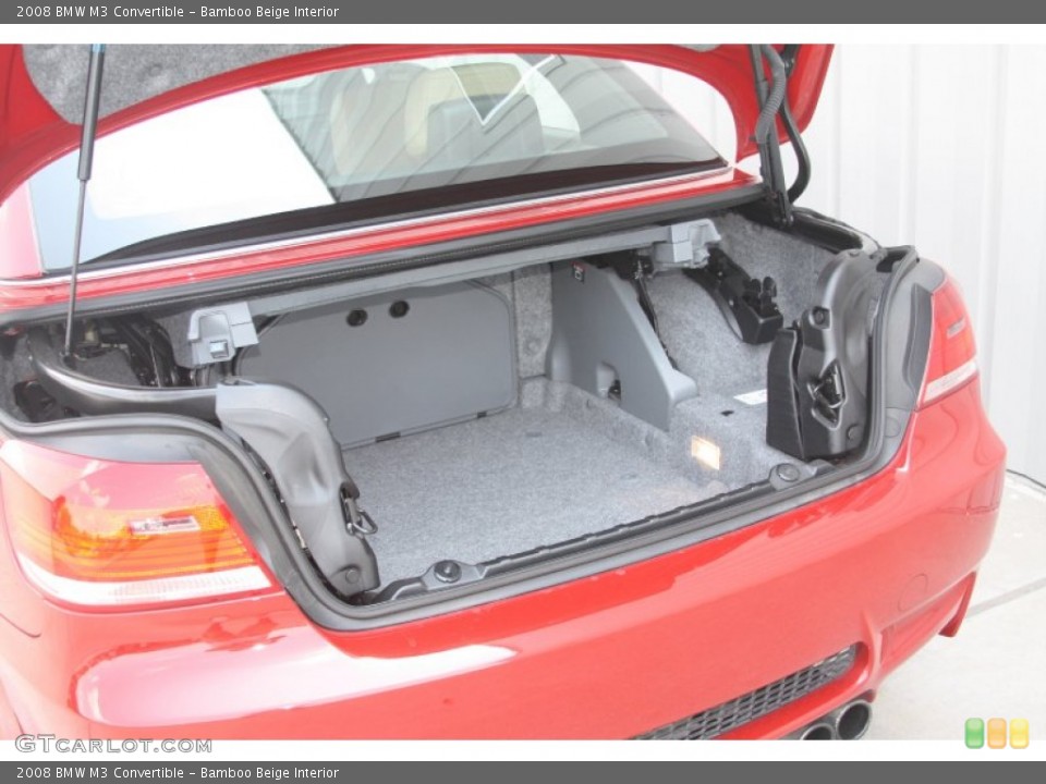 Bamboo Beige Interior Trunk for the 2008 BMW M3 Convertible #53716979