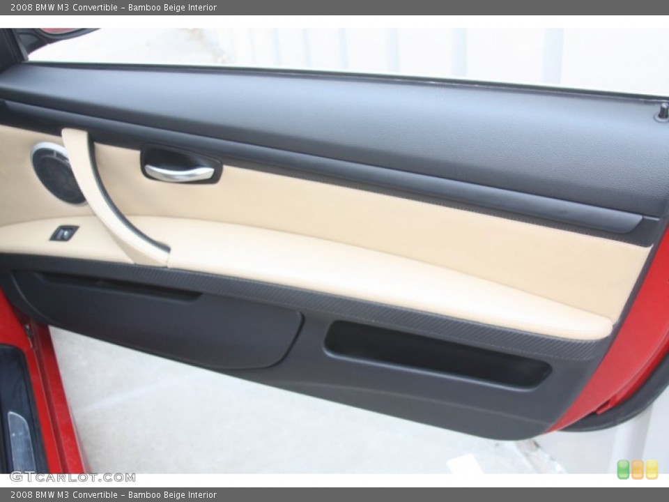 Bamboo Beige Interior Door Panel for the 2008 BMW M3 Convertible #53716995