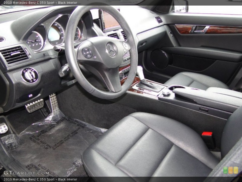 Black Interior Photo for the 2010 Mercedes-Benz C 350 Sport #53718528