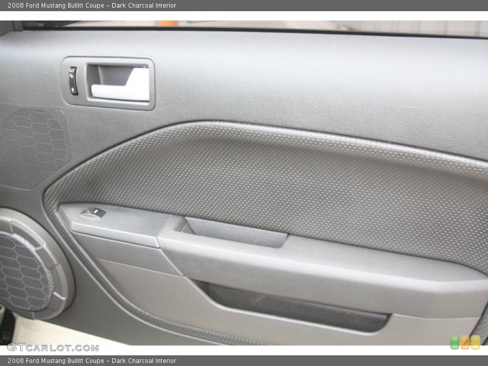 Dark Charcoal Interior Door Panel for the 2008 Ford Mustang Bullitt Coupe #53720511