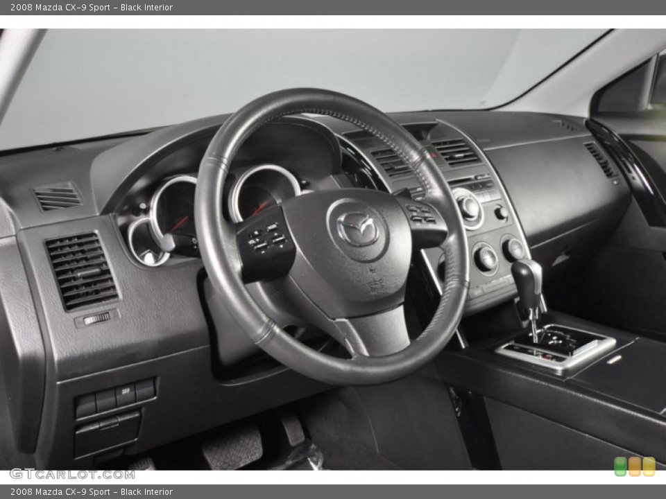 Black Interior Dashboard for the 2008 Mazda CX-9 Sport #53721657