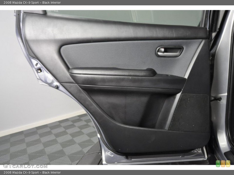 Black Interior Door Panel for the 2008 Mazda CX-9 Sport #53721678