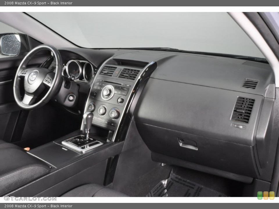 Black Interior Dashboard for the 2008 Mazda CX-9 Sport #53721759