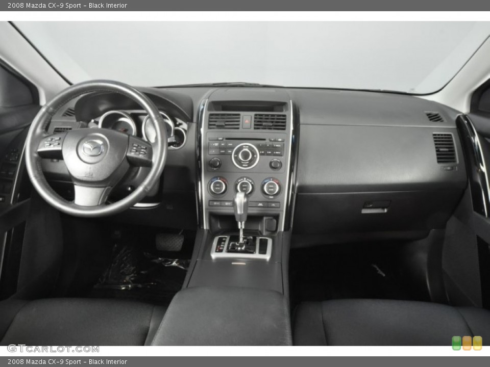 Black Interior Dashboard for the 2008 Mazda CX-9 Sport #53721780