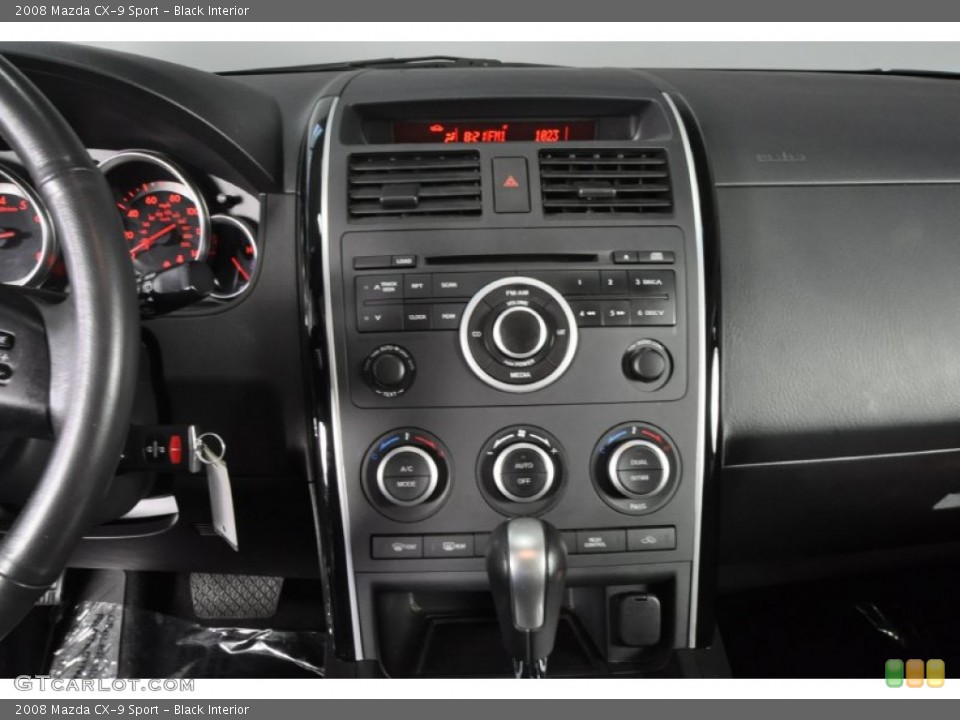 Black Interior Controls for the 2008 Mazda CX-9 Sport #53721789