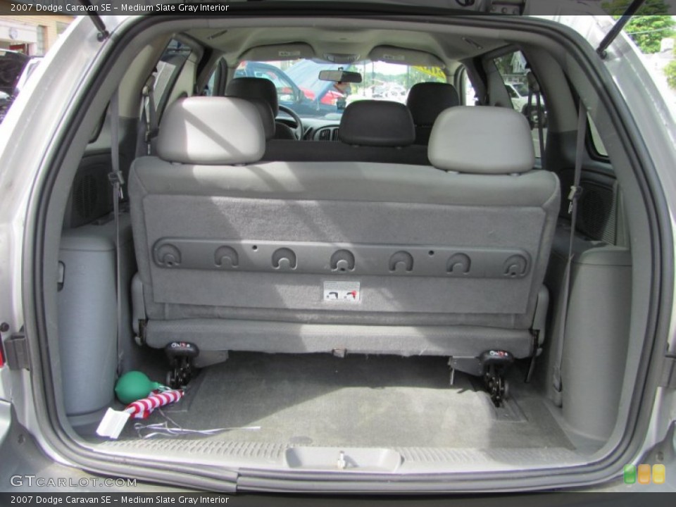 Medium Slate Gray Interior Trunk for the 2007 Dodge Caravan SE #53724105